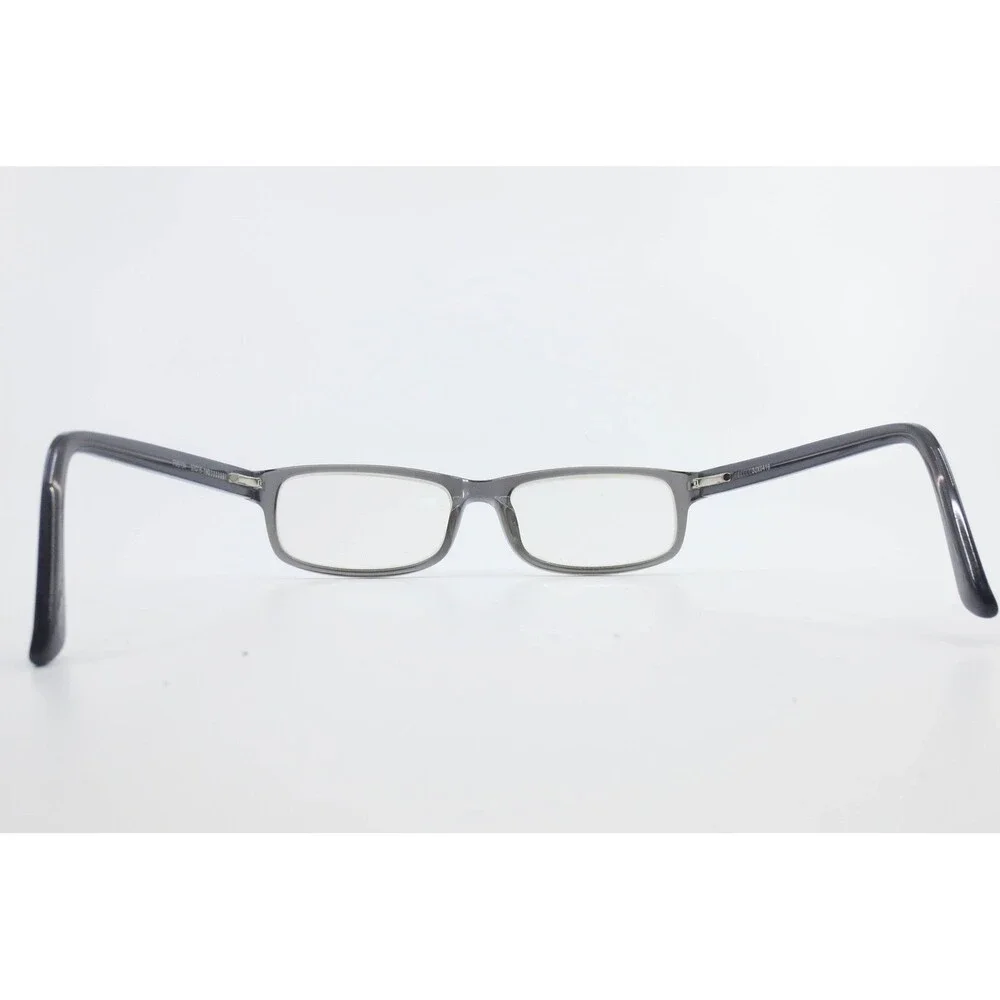 Smoke Gray Rectangular Eyeglass Frames FM9194 53-16-140 Full Rim Eyewear